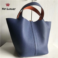 Hermes Picotin 22cm Full Handmade Togo Leather from France